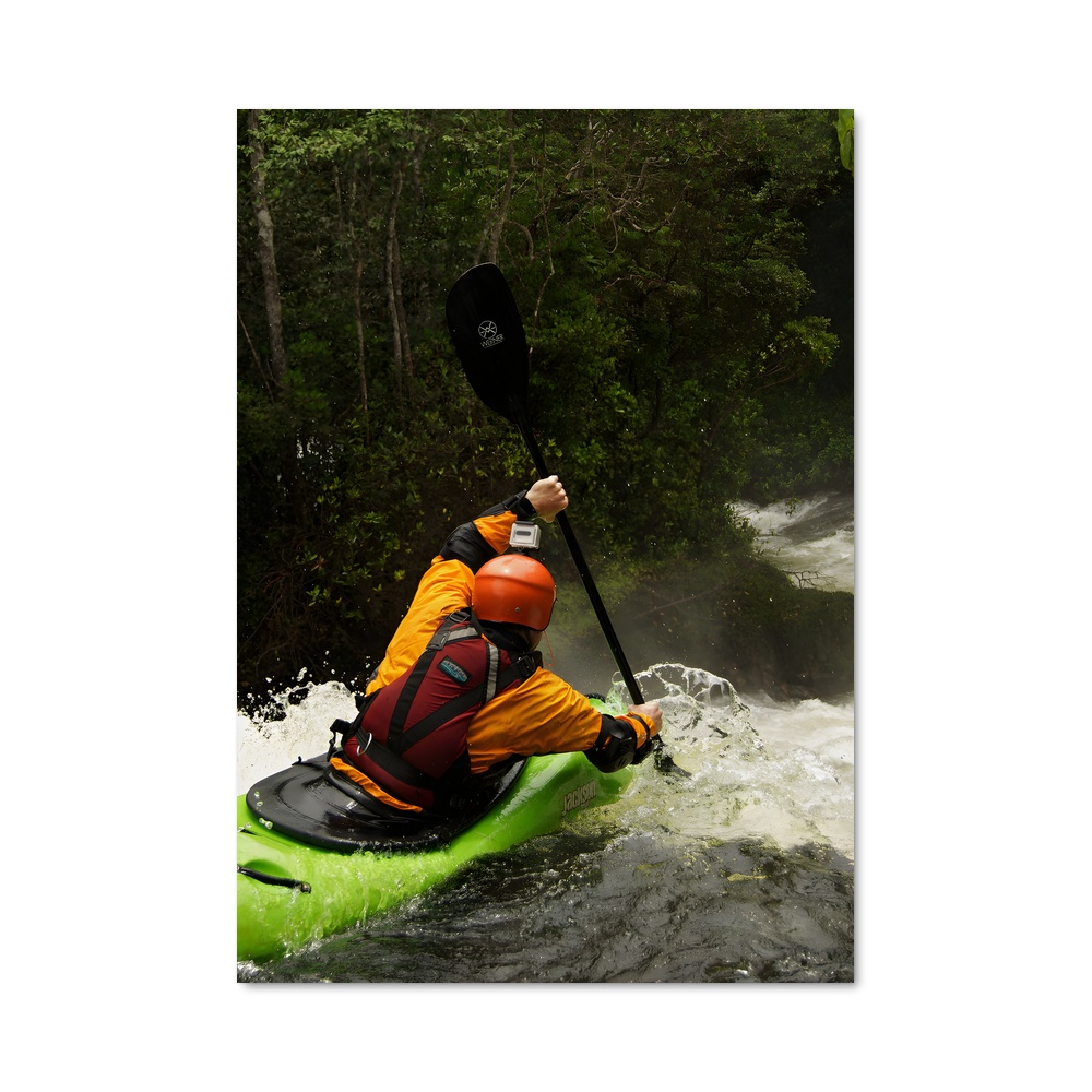Poster Aventure en Kayak